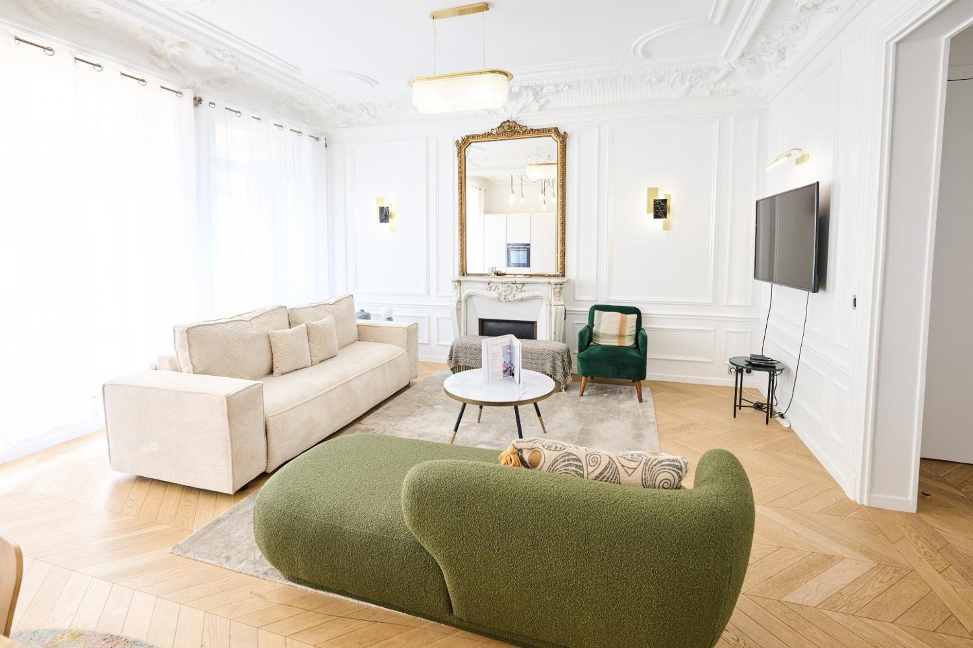 Champs Elysees!Montaigne, New Luxurious 6Pers Flat Apartment Paris Luaran gambar